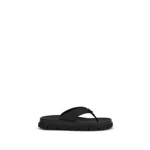 Prada Women Logo Flip-Flops